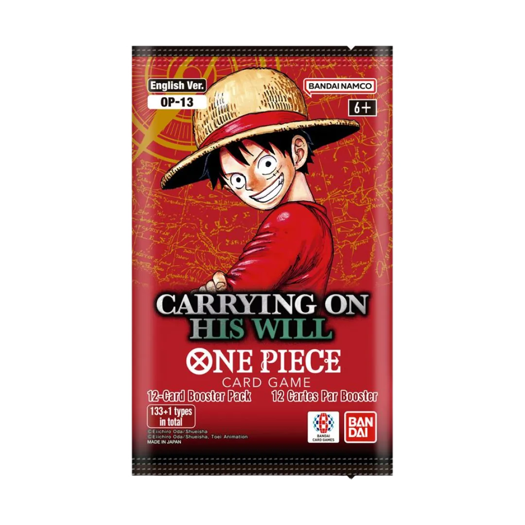 One Piece Card Game PACK - Carrying on his will [OP-13]