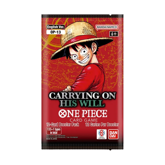 One Piece Card Game PACK - Carrying on his will [OP-13]