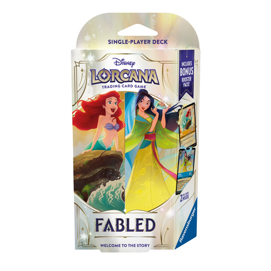 Disney Lorcana - Fabled - Starter Deck - Ariel & Mulan