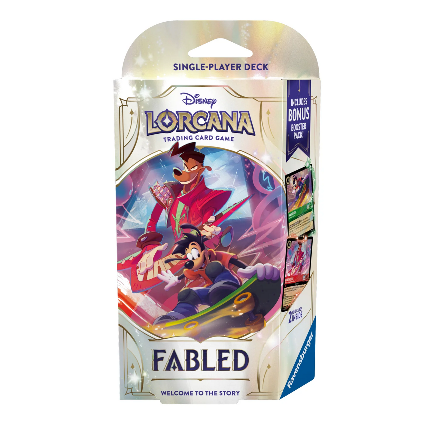 Disney Lorcana - Fabled - Starter Deck - Powerline & Max (ENGLISH)